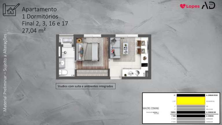 Imagem Apartamento com 1 Quarto à Venda, 45 m² em Chácara Santo Antônio (zona Sul) - São Paulo