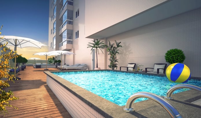 Foto do imóvel Apartamento com 2 Quartos à Venda, 66 m²em Guilhermina - Praia Grande