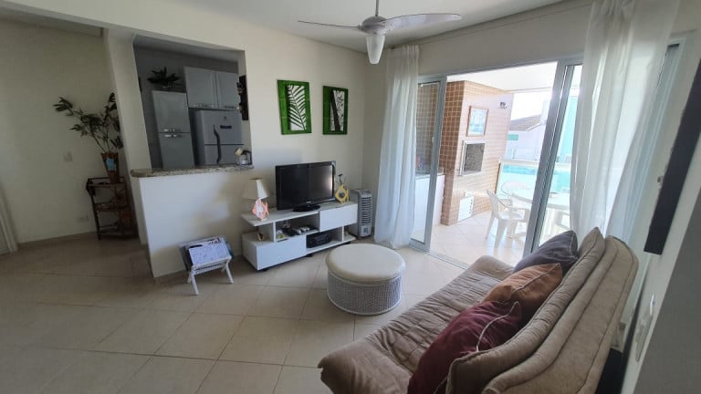 Imagem Apartamento com 2 Quartos para Alugar ou Temporada, 80 m² em Riviera - Bertioga