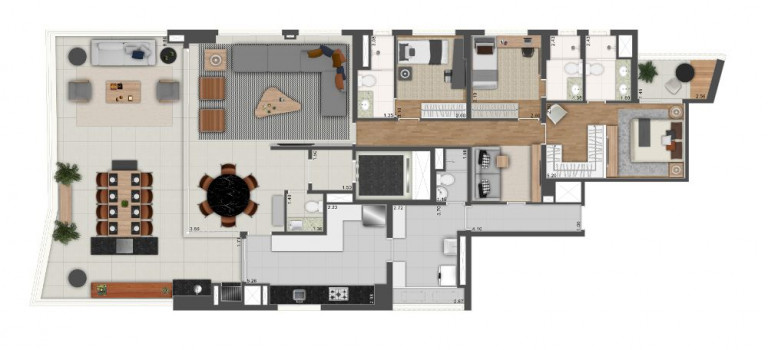 Imagem Apartamento com 4 Quartos à Venda, 218 m² em Alto da Lapa - São Paulo