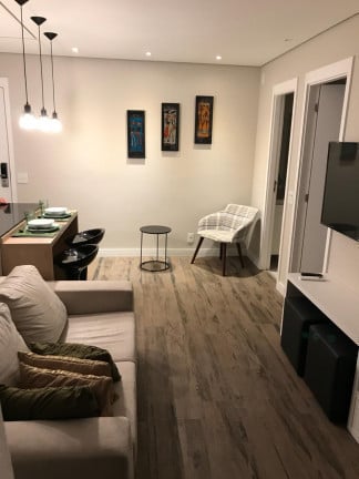 Imagem Apartamento com 1 Quarto para Alugar,  em Vila Gertrudes - São Paulo