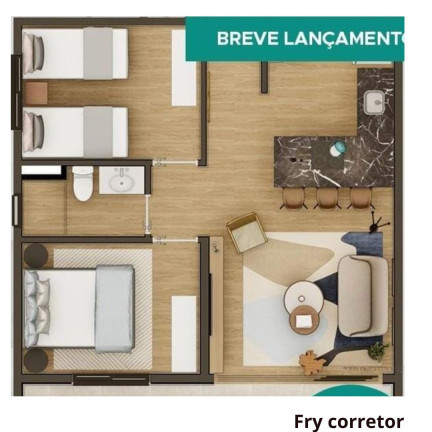 Imagem Apartamento com 1 Quarto à Venda, 24 m² em Vila Congonhas - São Paulo