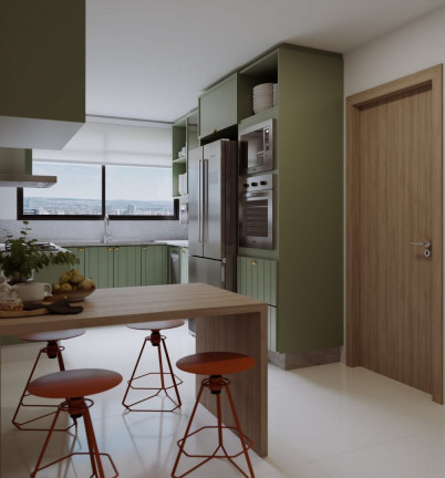 Imagem Apartamento com 4 Quartos à Venda, 185 m² em Setor Oeste - Goiânia