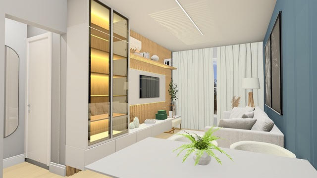 Imagem Apartamento com 1 Quarto à Venda, 50 m²em Carniel - Gramado