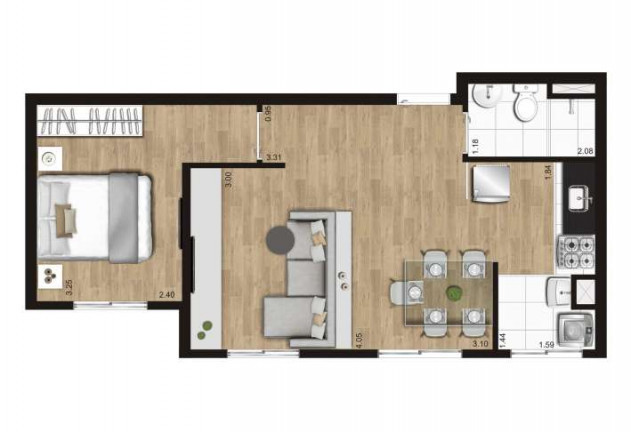 Imagem Apartamento com 2 Quartos à Venda,  em Canhema - Diadema