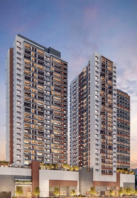 Imagem de fundo do condomínio Condomínio Raizes Premium Burantã - Vila Pirajussara - São Paulo - SP