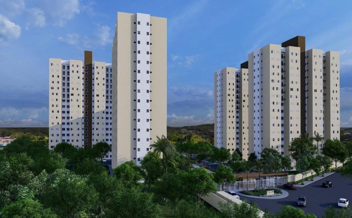 Imagem Apartamento com 2 Quartos à Venda, 52 m² em Jardim Santa Rita - Embu das Artes