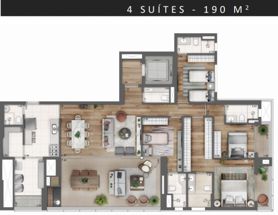 Imagem Apartamento com 3 Quartos à Venda, 140 m² em Perdizes - São Paulo