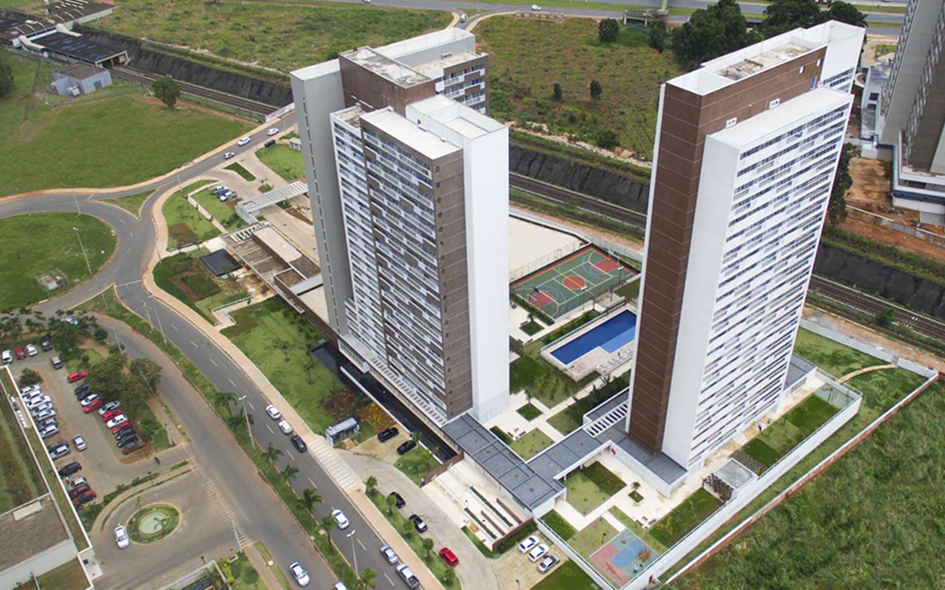 Imagem de fundo do condomínio Condomínio Blend - Sul (Águas Claras) - Brasília - DF