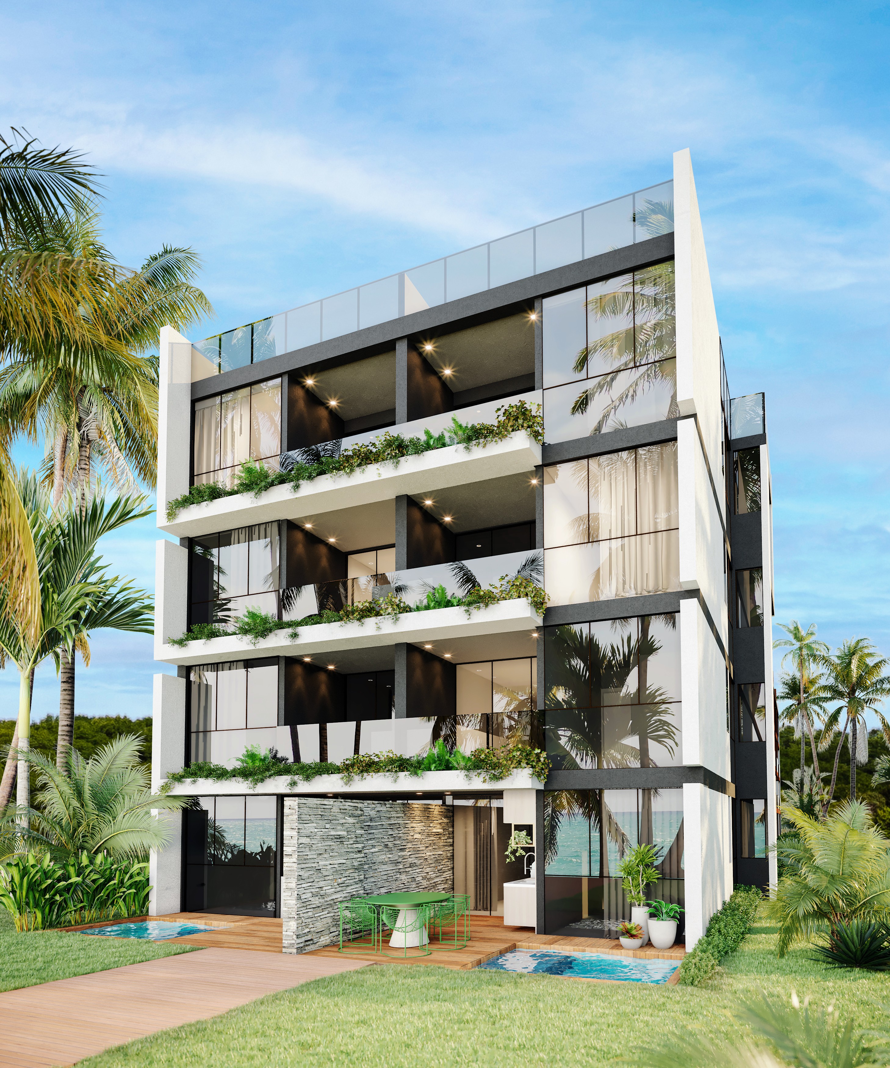 Foto do imóvel Apartamento com 3 Quartos à Venda, 106 m²em Praia de Muro Alto - IPOJUCA