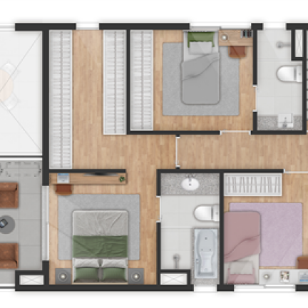 Imagem Apartamento com 3 Quartos à Venda, 280 m² em Jardim das Acácias - São Paulo