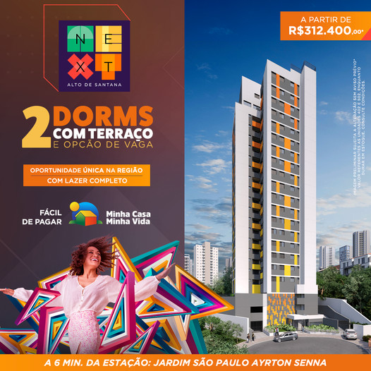 Imagem Apartamento com 2 Quartos à Venda, 42 m²em Santana - São Paulo