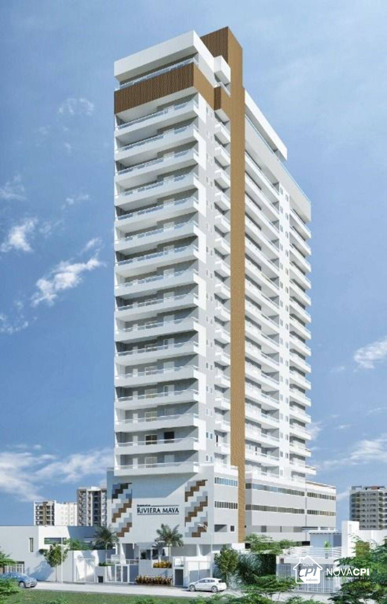 Imagem de fundo do condomínio Condomínio Residencial Rivieira Maya - Canto do Forte - Praia Grande - SP