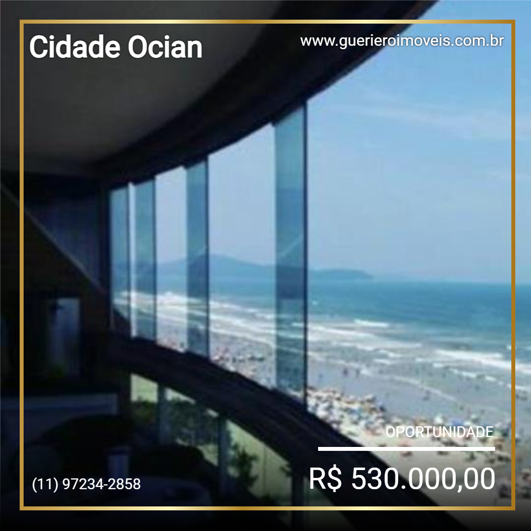 Imagem Apartamento com 2 Quartos à Venda, 100 m²em Ocian - Praia Grande