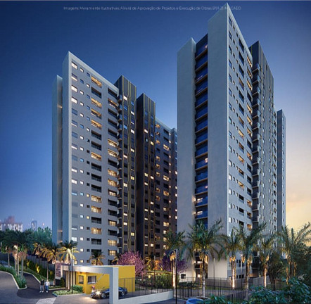 Imagem Apartamento com 2 Quartos à Venda, 56 m² em Mogi Moderno - Mogi das Cruzes