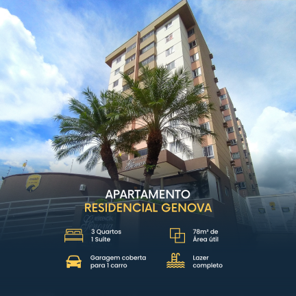 Imagem Apartamento com 3 Quartos à Venda, 78 m² em Vila Brasília - Aparecida de Goiânia