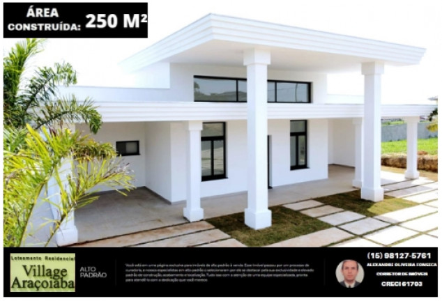 Imagem Casa de Condomínio com 3 Quartos à Venda, 250 m² em Condomínio Village Araçoiaba - Araçoiaba da Serra