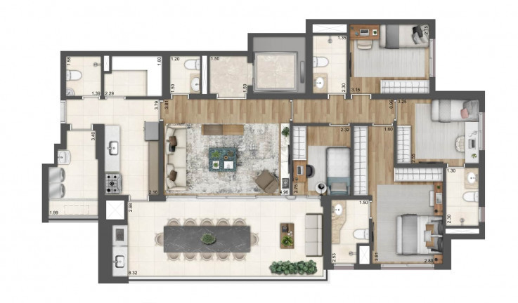Imagem Edifício Residencial com 3 Quartos à Venda, 123 m² em Jardim Aurélia - São Paulo Imagem Edifício Residencial com 3 Quartos à Venda, 123 m² em Jardim Aurélia - São Paulo