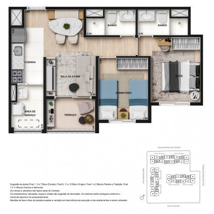 Imagem Apartamento com 2 Quartos à Venda, 51 m² em Chácara Santo Antônio (Zona Leste) - São Paulo