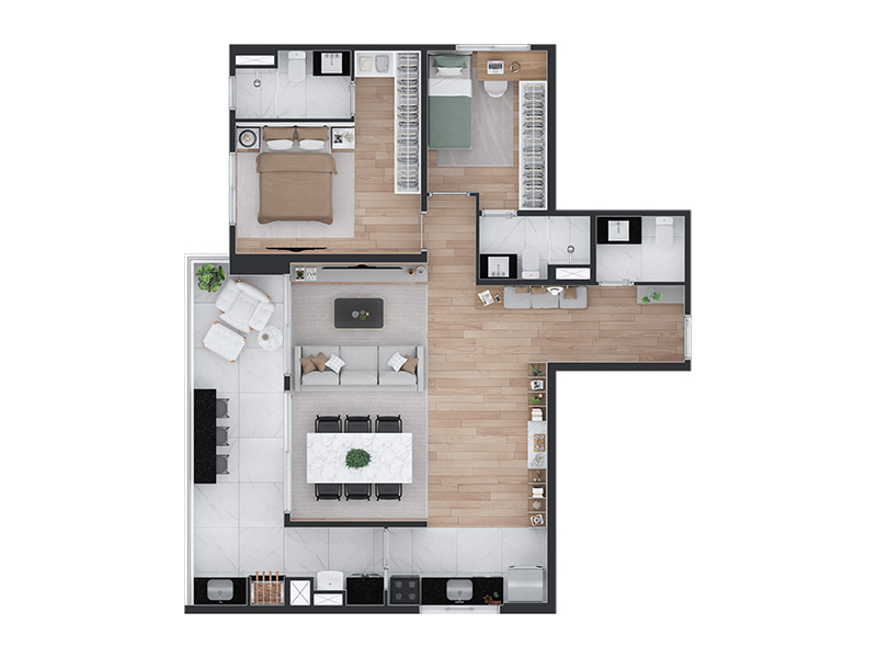 Imagem Apartamento com 2 Quartos à Venda, 89 m²em Paraíso - São Paulo