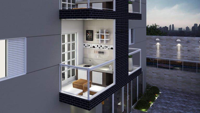 Imagem Apartamento com 2 Quartos à Venda, 60 m² em Paraíso - Santo André