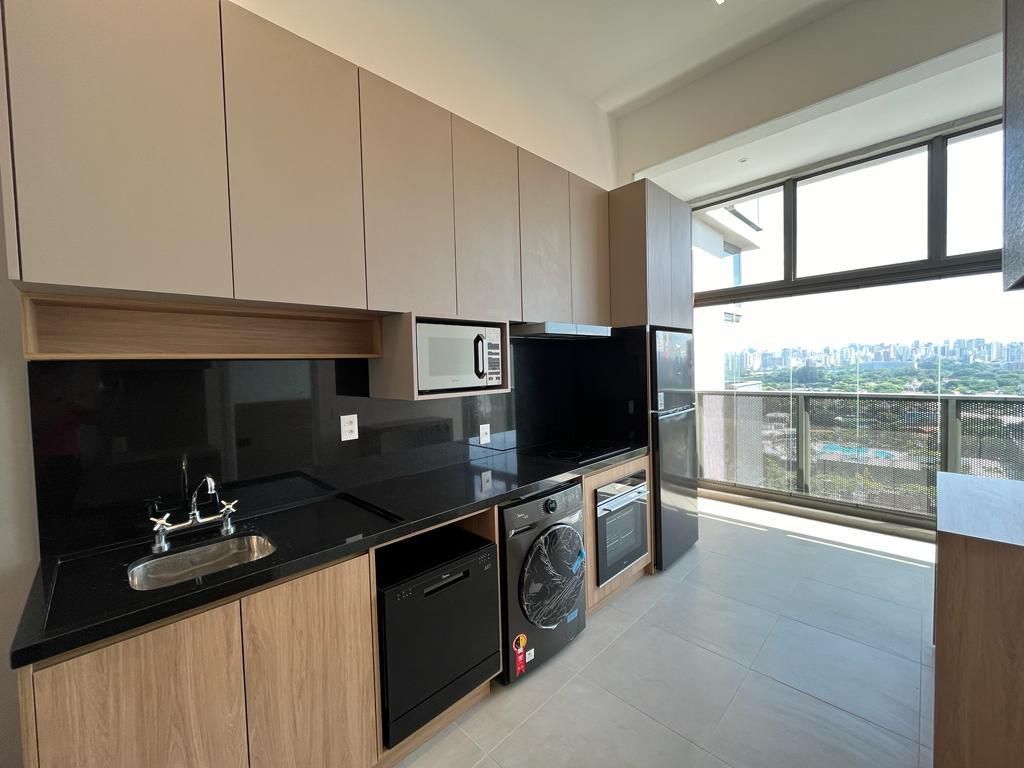 Imagem Apartamento com 1 Quarto para Alugar, 40 m²em Moema - São Paulo