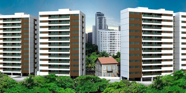 Imagem Apartamento com 4 Quartos à Venda, 147 m²em Poço - Recife