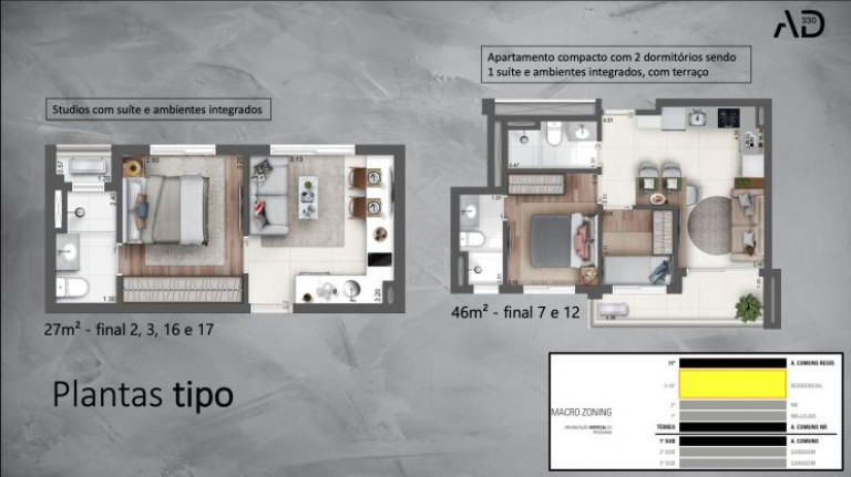 Imagem Apartamento com 2 Quartos à Venda, 45 m²em Chácara Santo Antônio (Zona Sul) - São Paulo