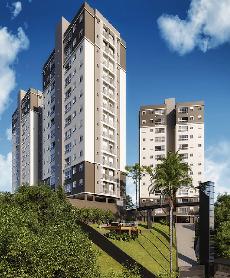 Imagem de fundo do condomínio Condomínio Bosques de Palermo - Glória - Joinville - SC