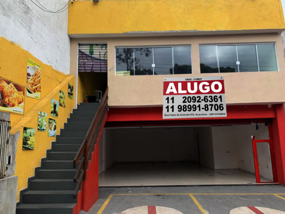 Imagem Ponto Comercial para Alugar, 82 m² em Jardim São João - Guarulhos