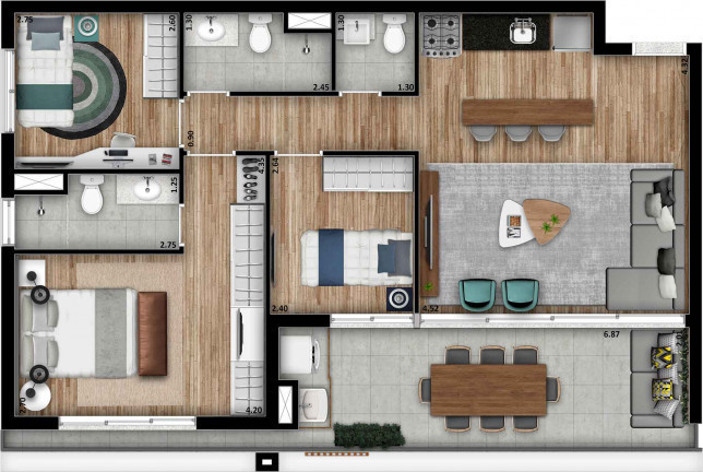 Imagem Apartamento com 3 Quartos à Venda, 85 m² em Vila Mariana - São Paulo
