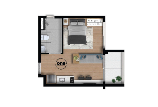 Imagem Apartamento com 2 Quartos à Venda, 43 m² em Indianópolis - São Paulo