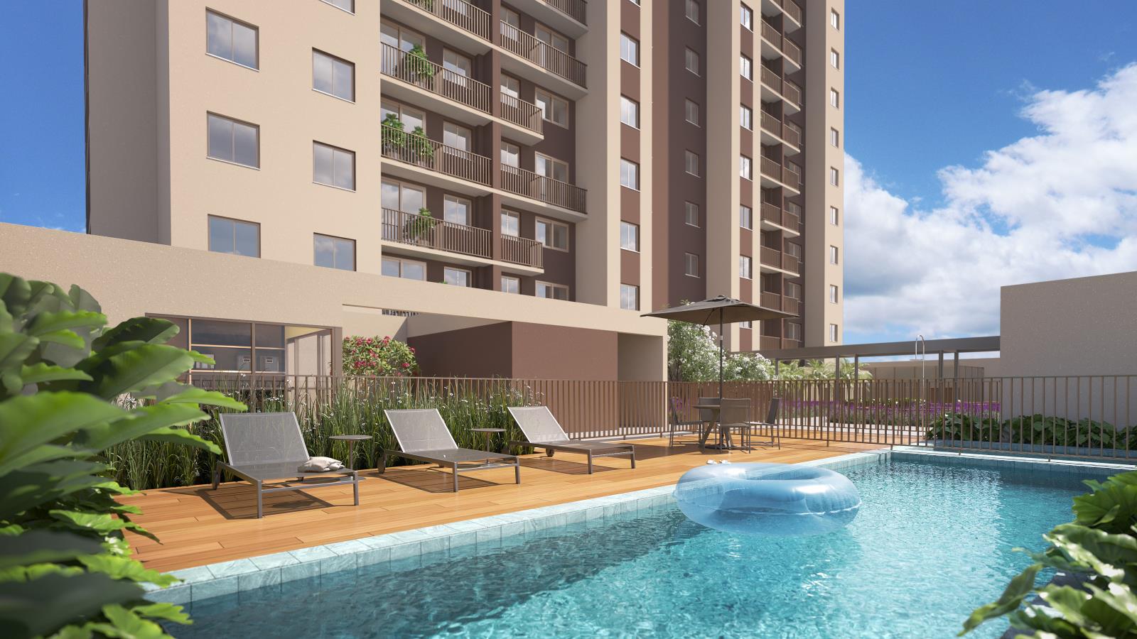 Foto do imóvel Apartamento com 3 Quartos à Venda, 65 m²em Areal (Águas Claras) - Brasília