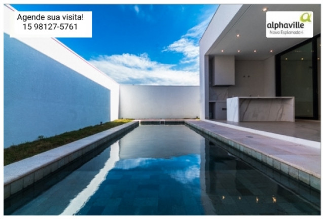 Imagem Casa de Condomínio com 3 Quartos à Venda, 261 m² em Alphaville Nova Esplanada - Votorantim