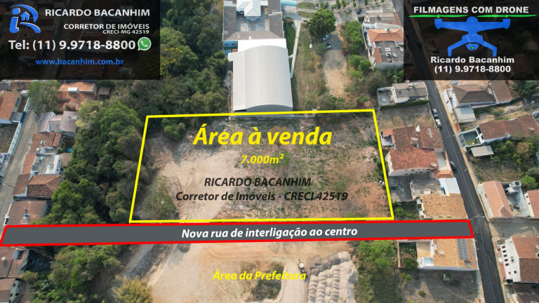 Imagem Terreno à Venda, 7.000 m² em CENTRO - Carmo do Rio Claro