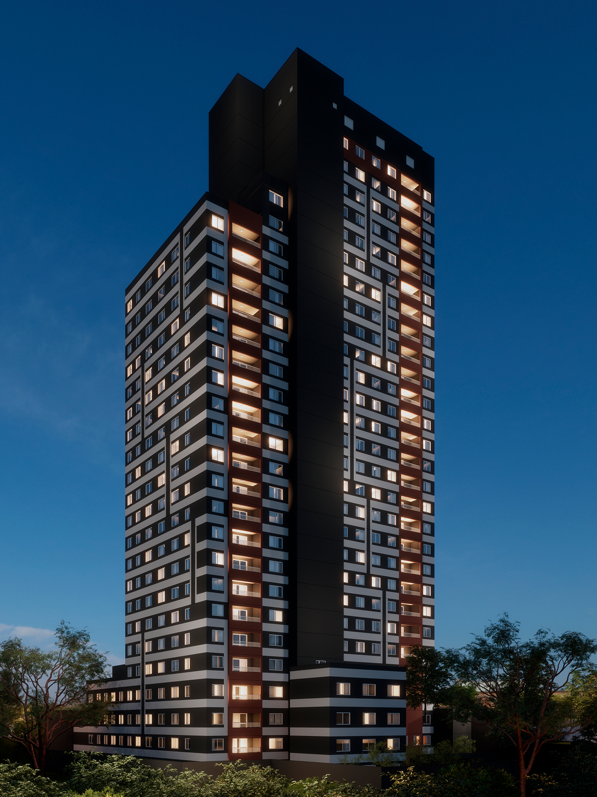 Imagem de fundo do condomínio Condomínio Metrocasa Campo Belo - Jardim Aeroporto - São Paulo - SP