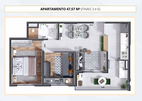Imagem Apartamento com 2 Quartos à Venda,  em Jabaquara - São Paulo