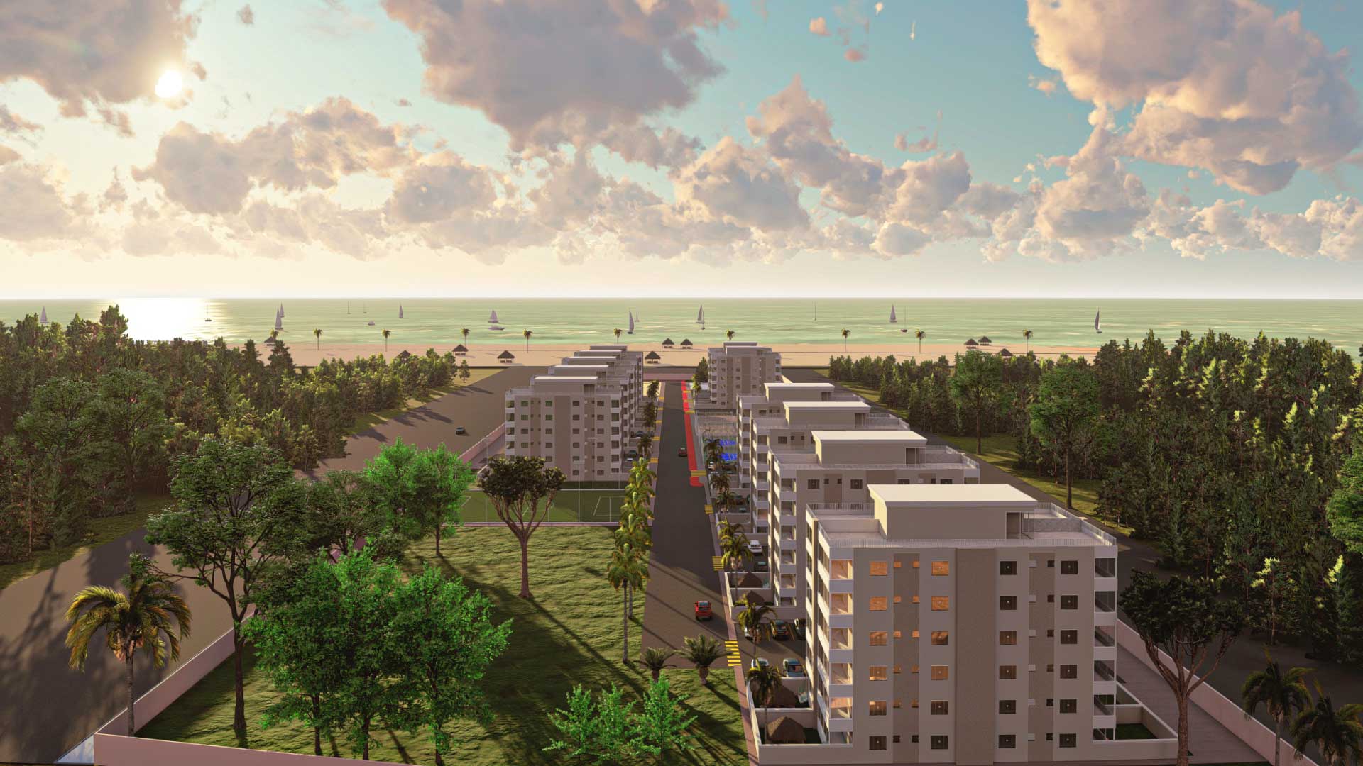 Foto do imóvel Apartamento com 2 Quartos à Venda, 75 m²em Balneário Xandú - Ilha Comprida
