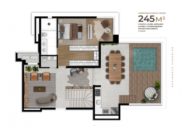 Imagem Cobertura com 4 Quartos à Venda, 245 m² em Centro - Osasco