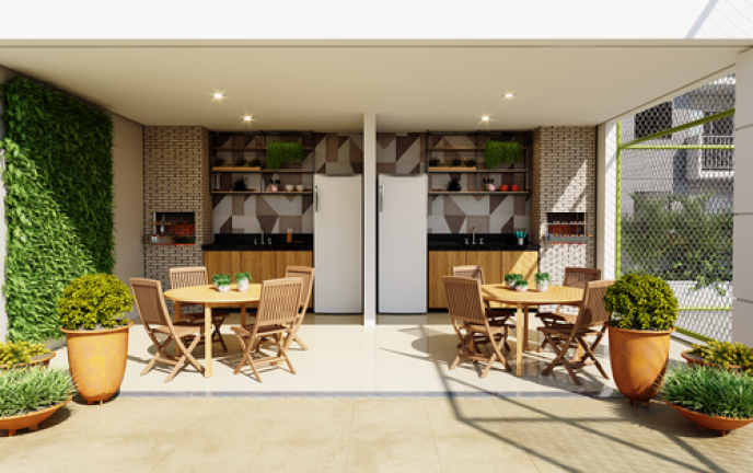 Imagem Apartamento com 2 Quartos à Venda, 50 m²em Jardim Limoeiro - Serra