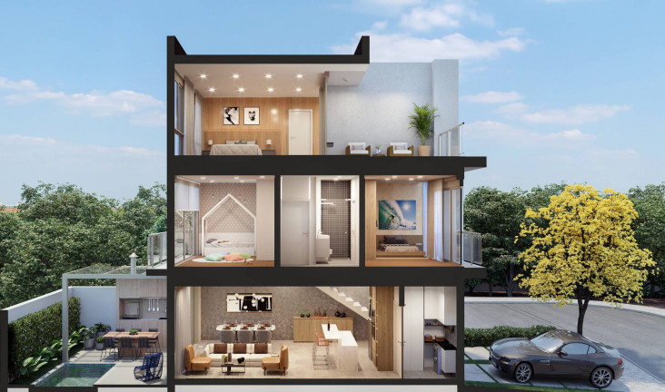 Imagem Casa de Condomínio com 3 Quartos à Venda, 180 m² em Parque Rincão - Cotia