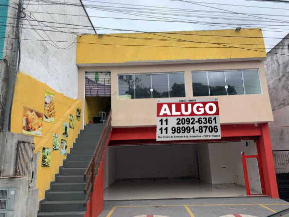 Imagem Ponto Comercial para Alugar, 82 m² em Jardim São João - Guarulhos