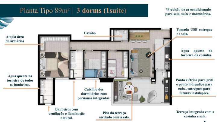 Imagem Apartamento com 3 Quartos à Venda, 105 m² em Tatuapé - São Paulo