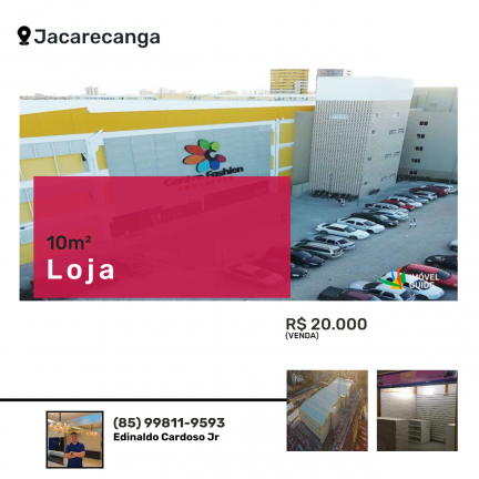 Imagem Loja à Venda, 10 m² em Jacarecanga - Fortaleza