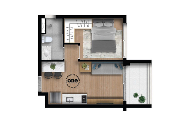 Imagem Apartamento com 2 Quartos à Venda, 43 m² em Indianópolis - São Paulo