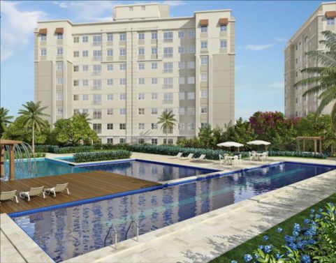 Imagem de fundo do condomínio Condomínio Alameda Clube Residencial Curitiba - Campo Comprido - Curitiba - PR