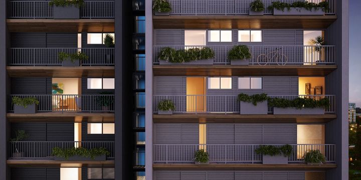 Imagem de fundo do condomínio Condomínio Azul - Vila Madalena - São Paulo - SP