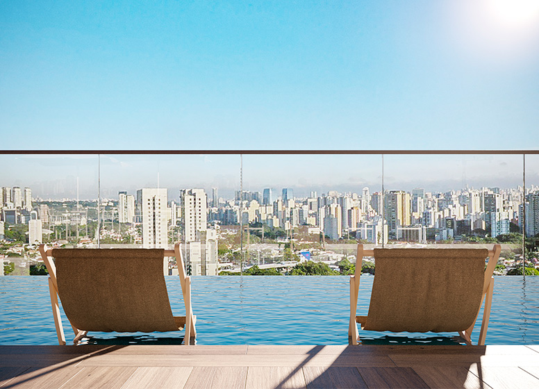 Foto do imóvel Apartamento com 1 Quarto à Venda, 27 m²em Brooklin Paulista - São Paulo