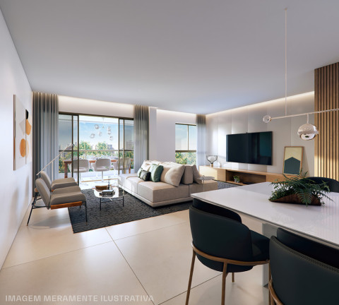 Imagem Apartamento com 4 Quartos à Venda, 139 m² em Apipucos - RECIFE 