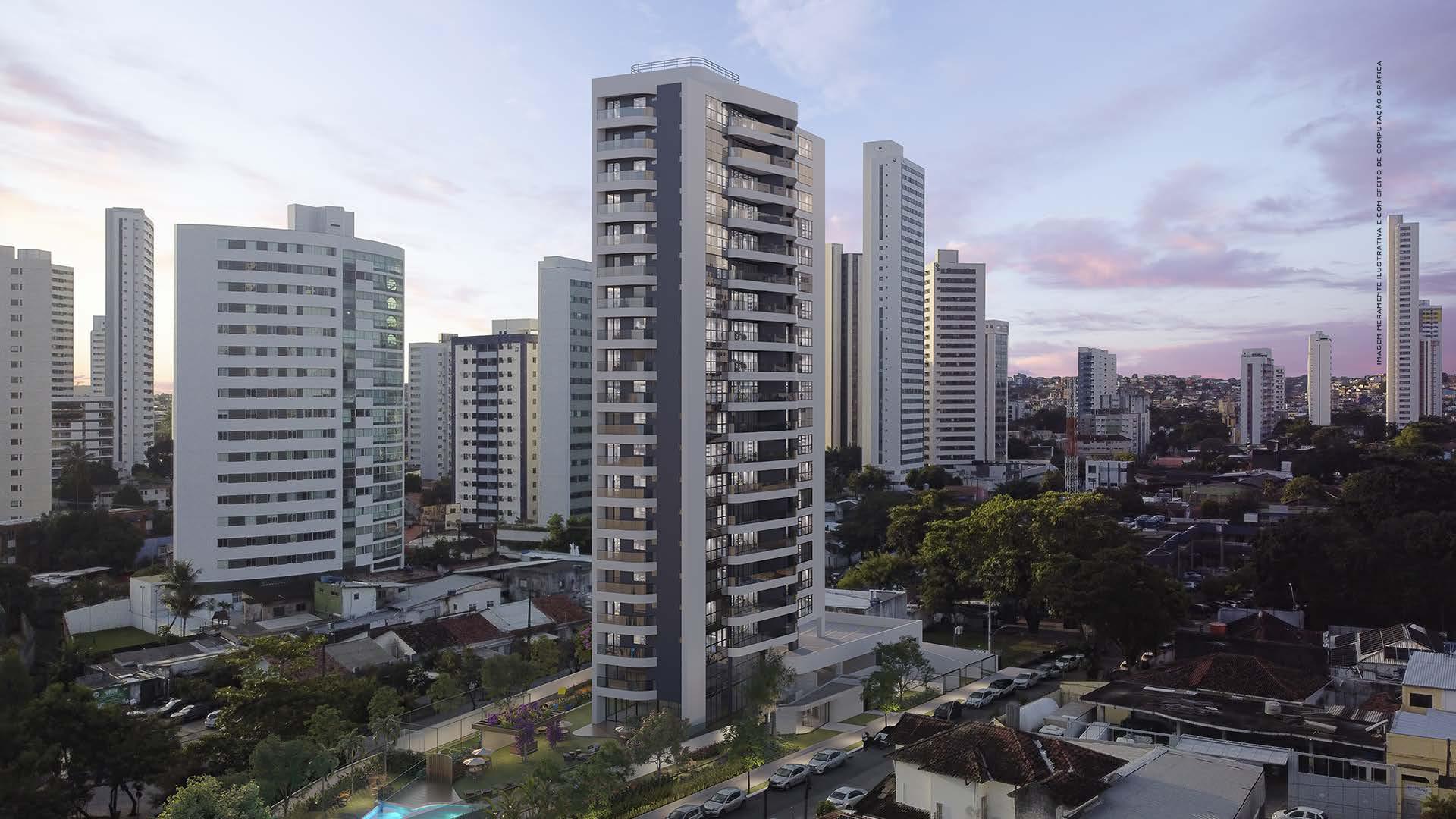 Imagem Apartamento com 4 Quartos à Venda, 145 m²em Parnamirim - Recife
